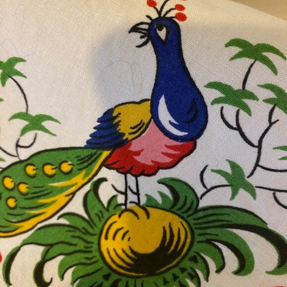 56x56 Square Ribeauville Linen Table Cloth - Picture 3 of 7